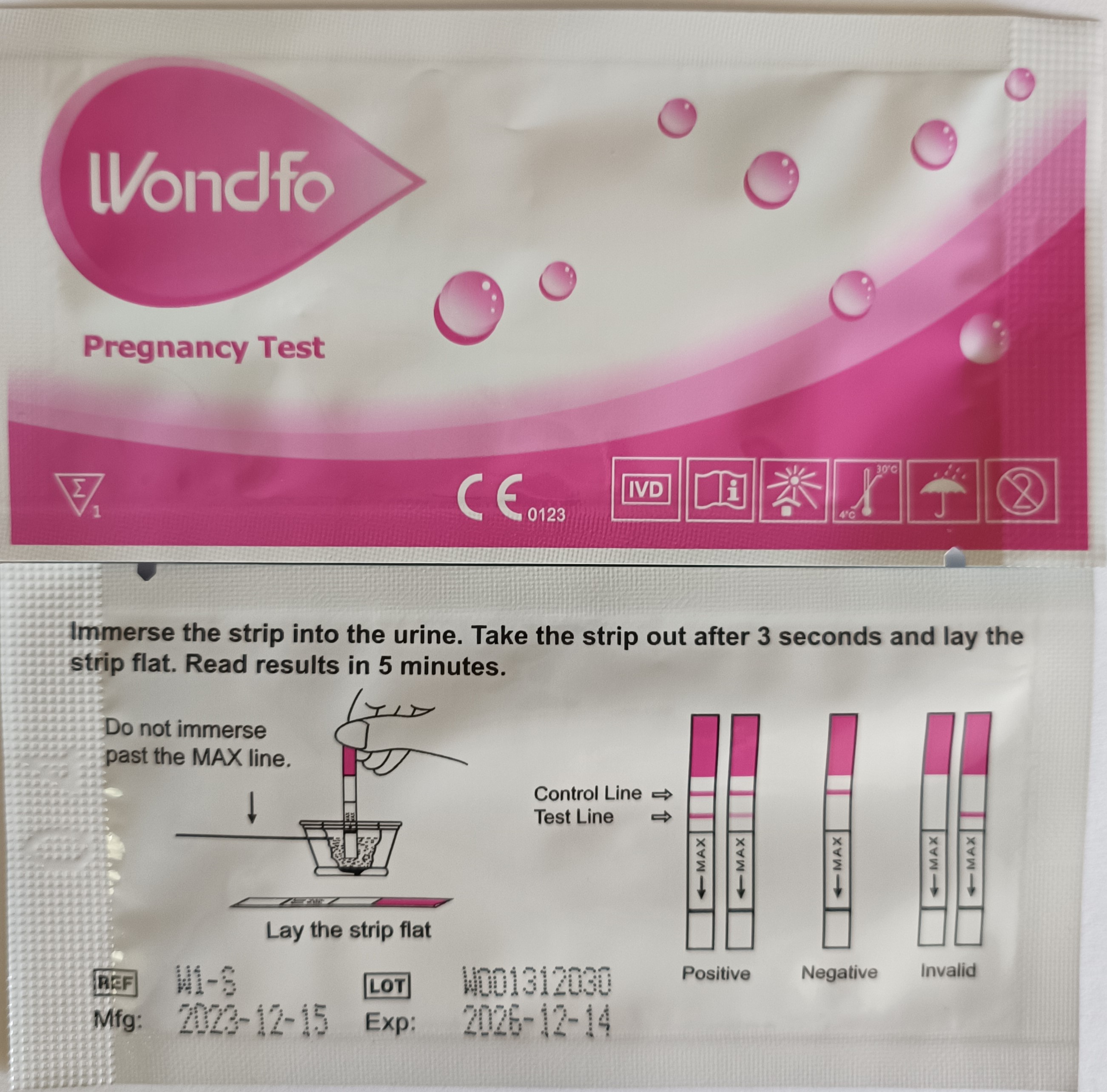 Wondfo早期妊娠検査薬